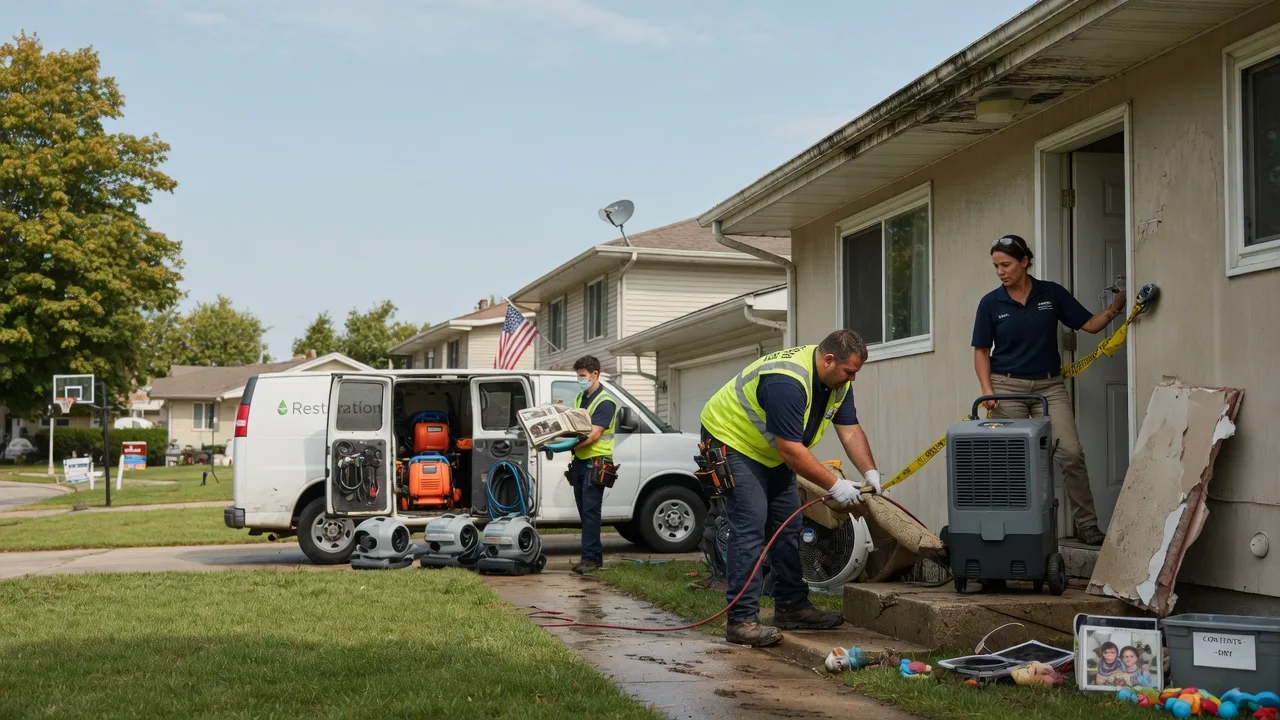 Water Damage Restoration in Friendship, WI near me